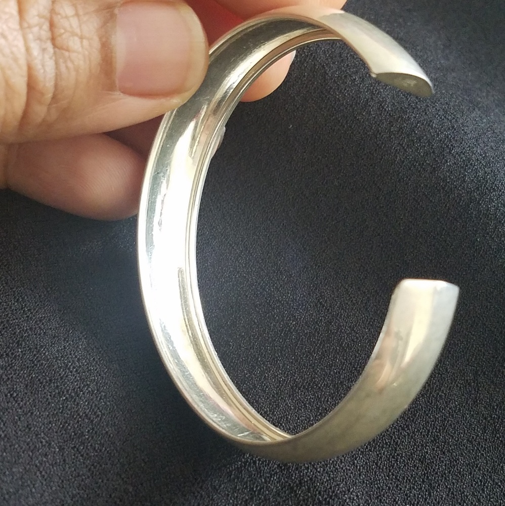 Sterling silver 925 Italy bracelet  hand cuff